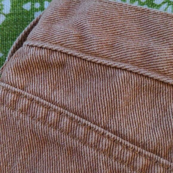 Calvin Klein 80s vintage tan jeans size 6 - Picture 9 of 12